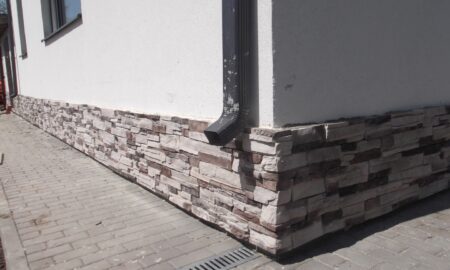 отделка цоколя