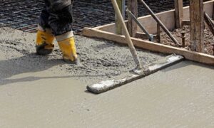 заливка бетона