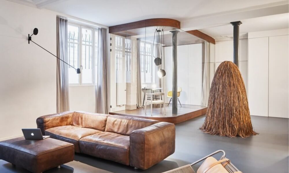 Необычный интерьер