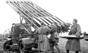 установка залпового огня «Катюша»