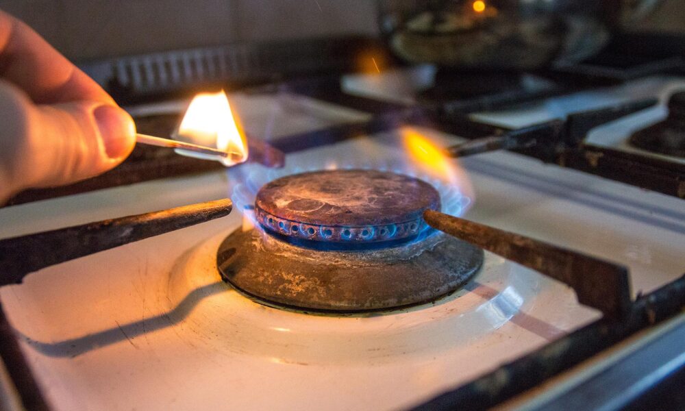 горение газа