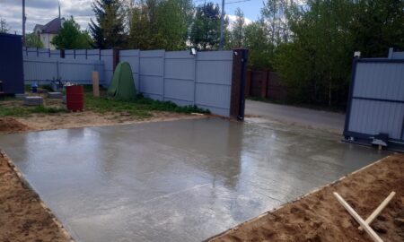 площадка для автомобиля