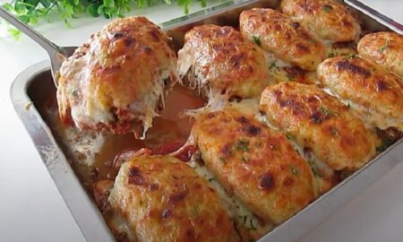 котлеты в духовке