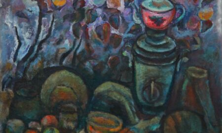 Картина на выставке