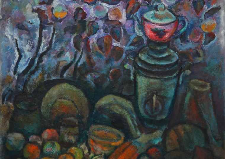 Картина на выставке