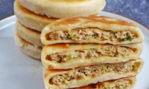 Китайские лепёшки с мясом