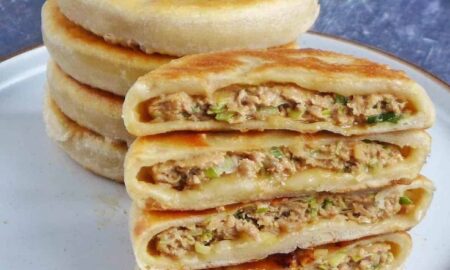 Китайские лепёшки с мясом