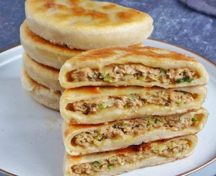 Китайские лепёшки с мясом
