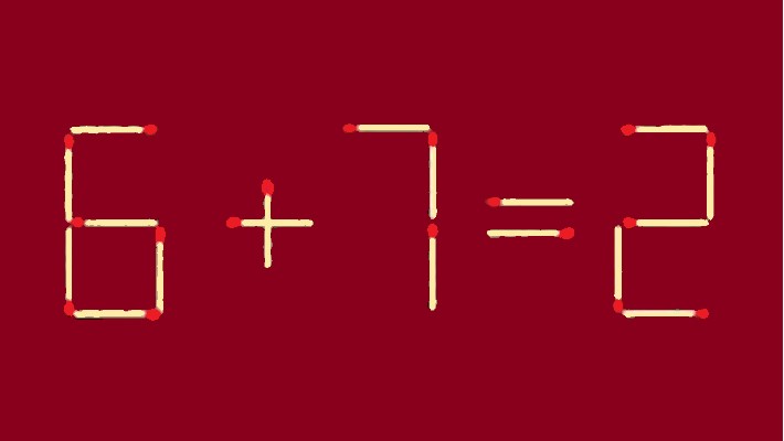 6+7=2