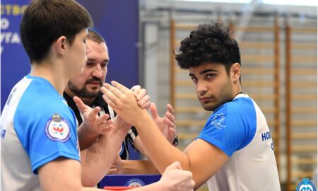 Новгородские армрестлеры