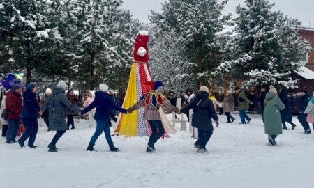 Хоровод на Масленицу