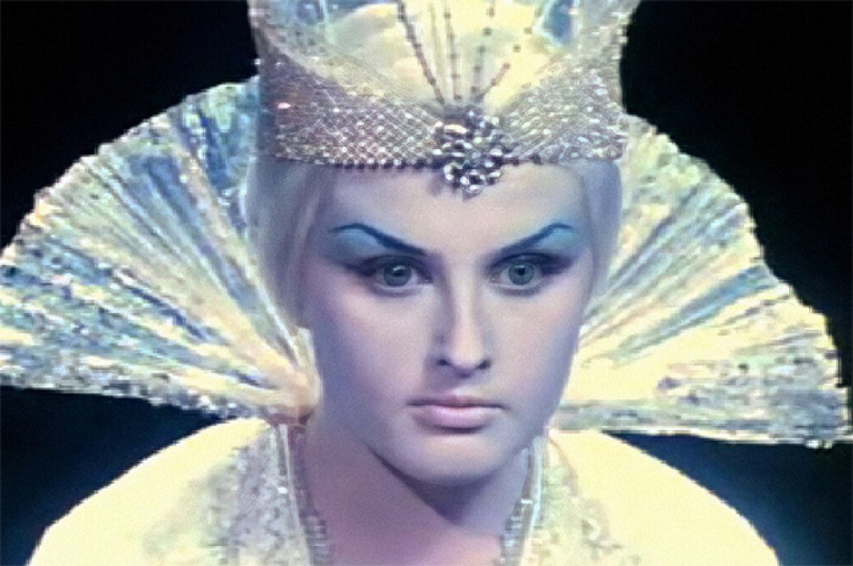 Актриса Наталья Климова в фильме «Снежная королева»