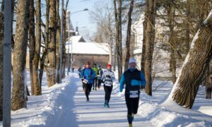 Снежные километры истории