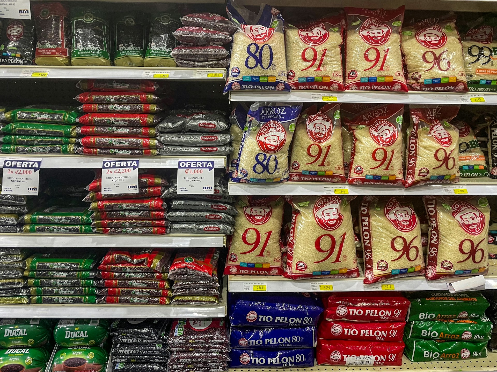 Продукты в супермаркете