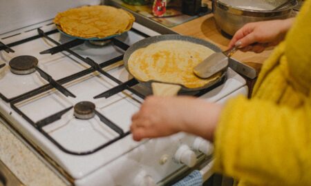 Блины на сковороде