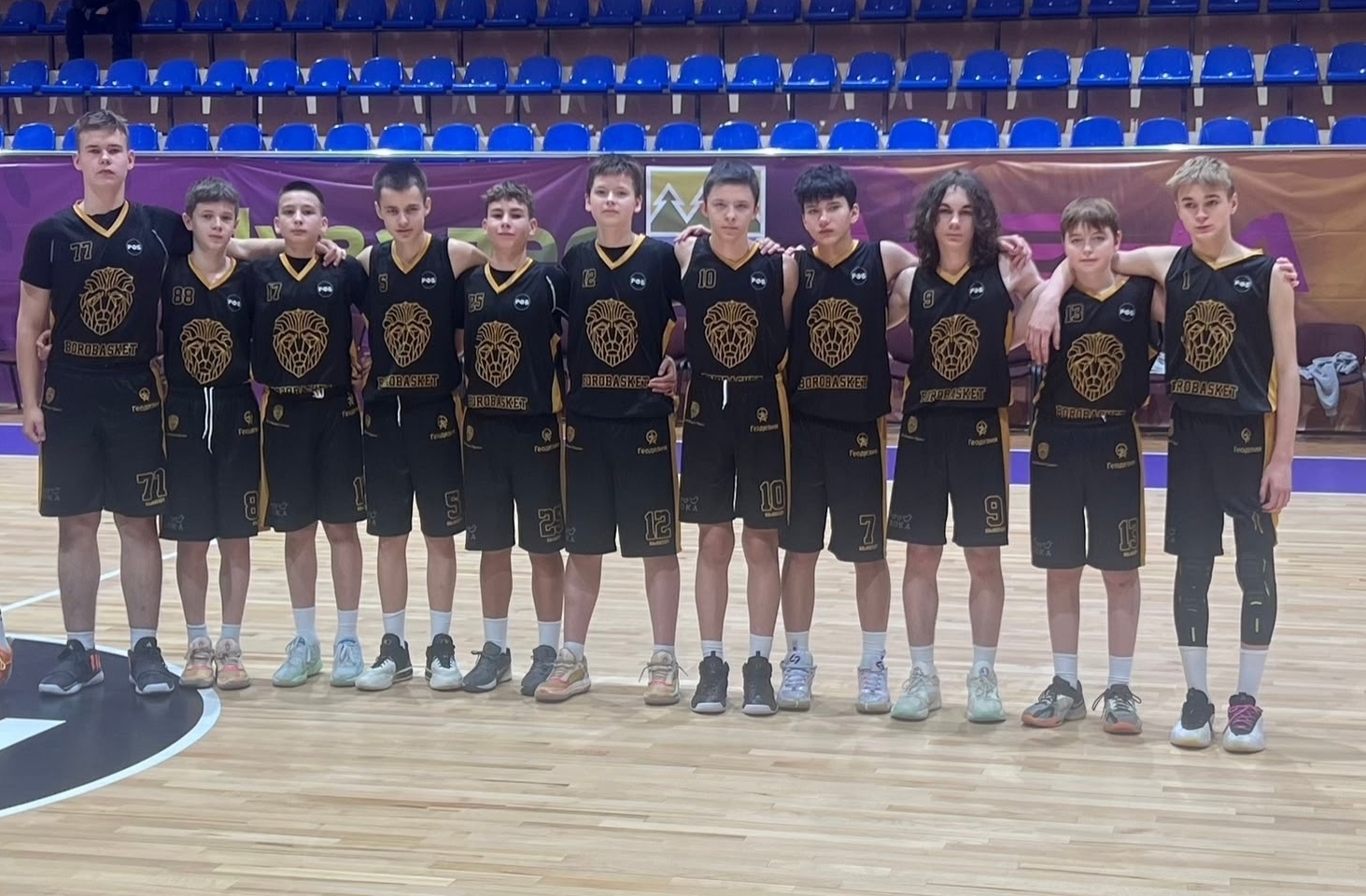 Баскетболисты спортшколы г. Боровичи
