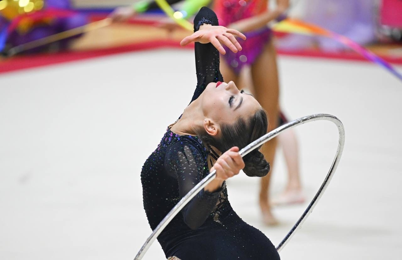 Гимнастка Ярослава Романова