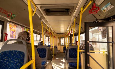 салон автобуса