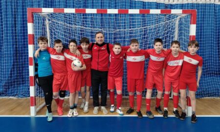 Футболисты команды "Спартак-Юниор"