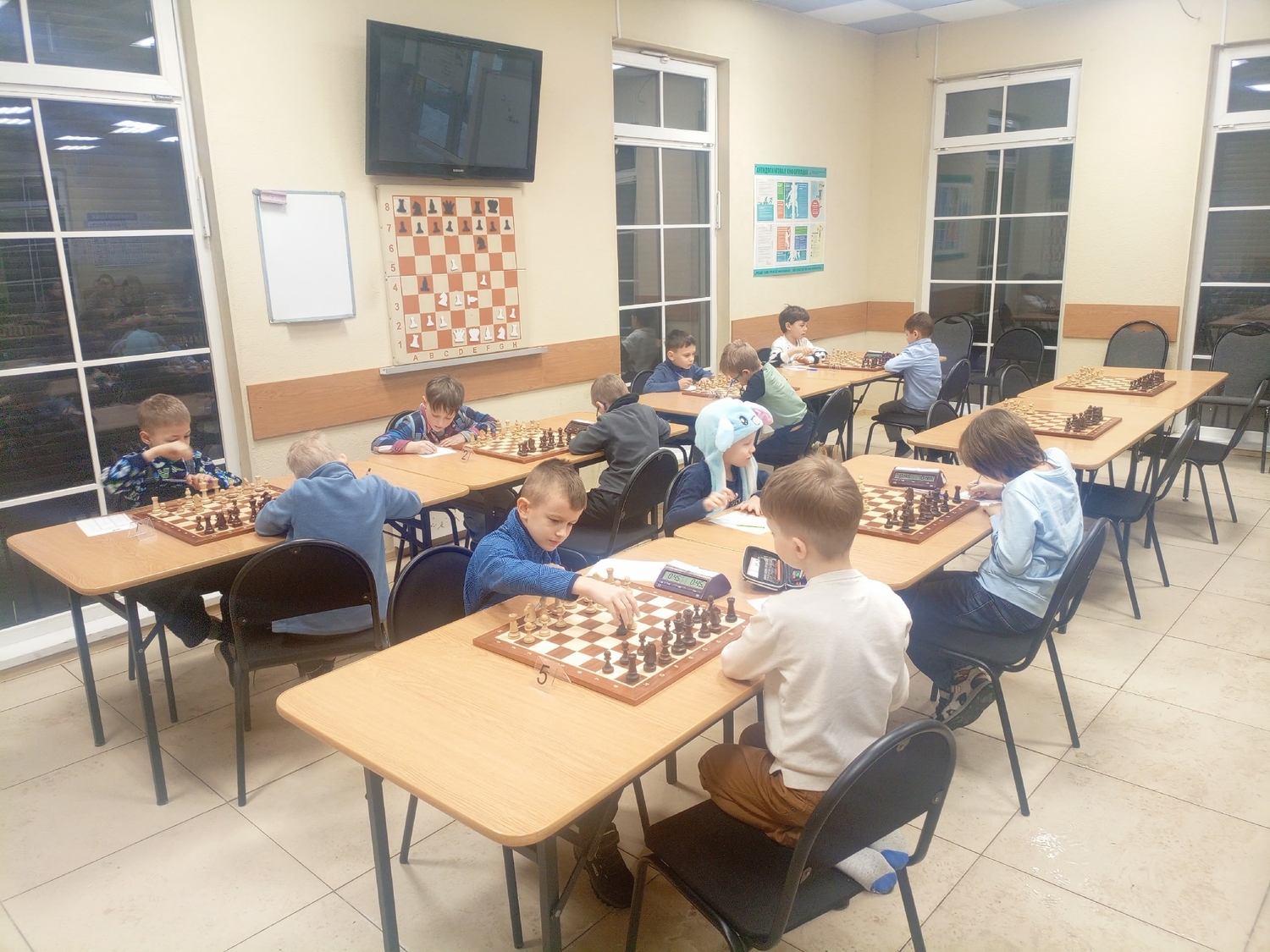 Юные шахматисты