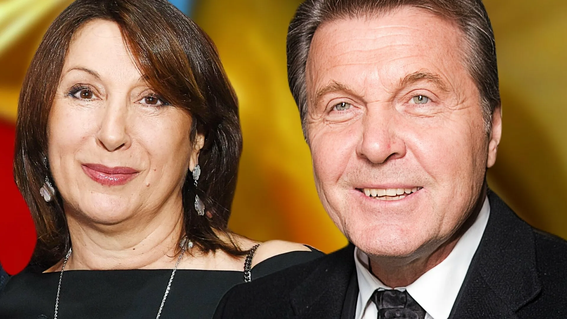 Лев Лещенко и его жена