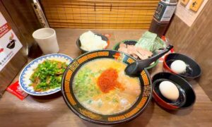 Рамен в японском ресторане