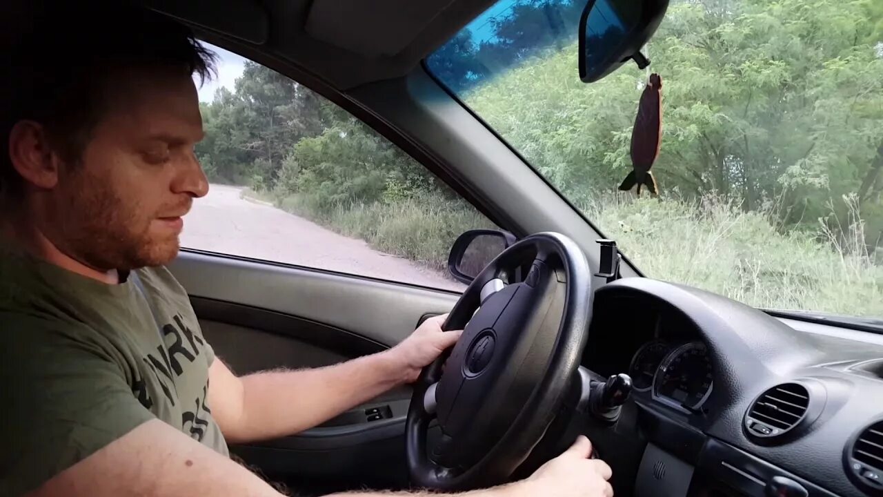 Мужчина за рулём