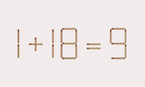 Пример со спичками