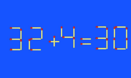 Пример из спичек