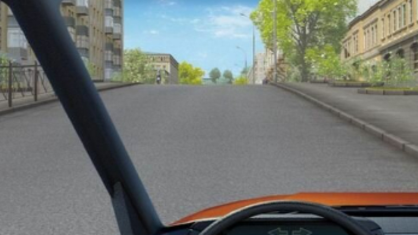 Автомобиль едет по дороге