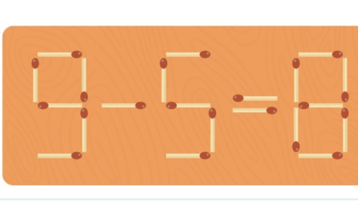 Пример со спичками