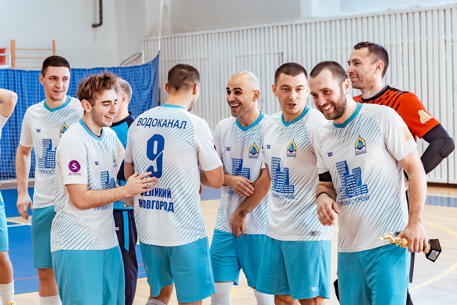 Футболисты "Водоканала"