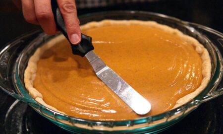 Пирог с кремом