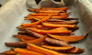 Запеченная морковь