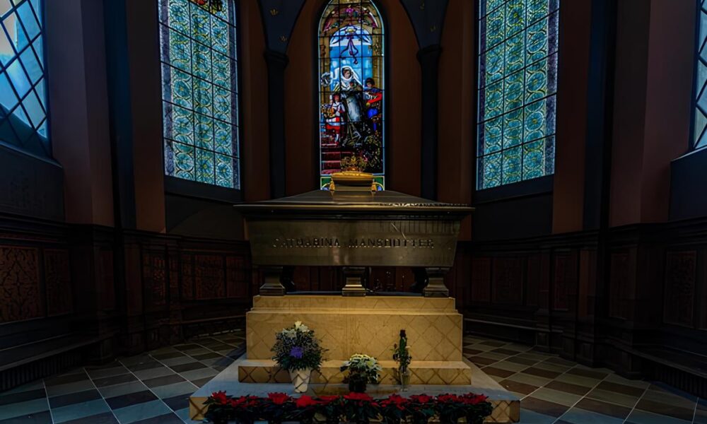 Могила шведской королевы Катарины Монсдоттер