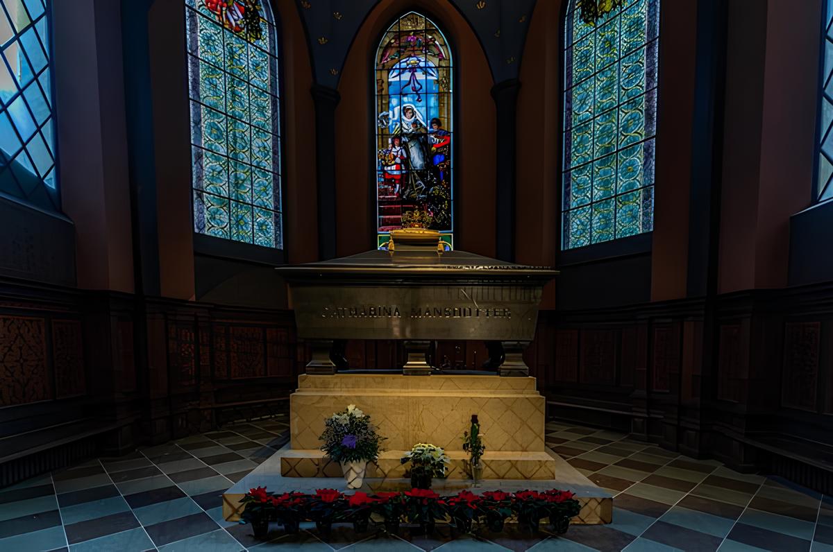 Могила шведской королевы Катарины Монсдоттер