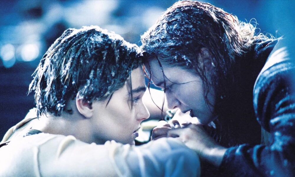 Роуз и Джек в Титанике