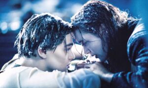 Роуз и Джек в Титанике