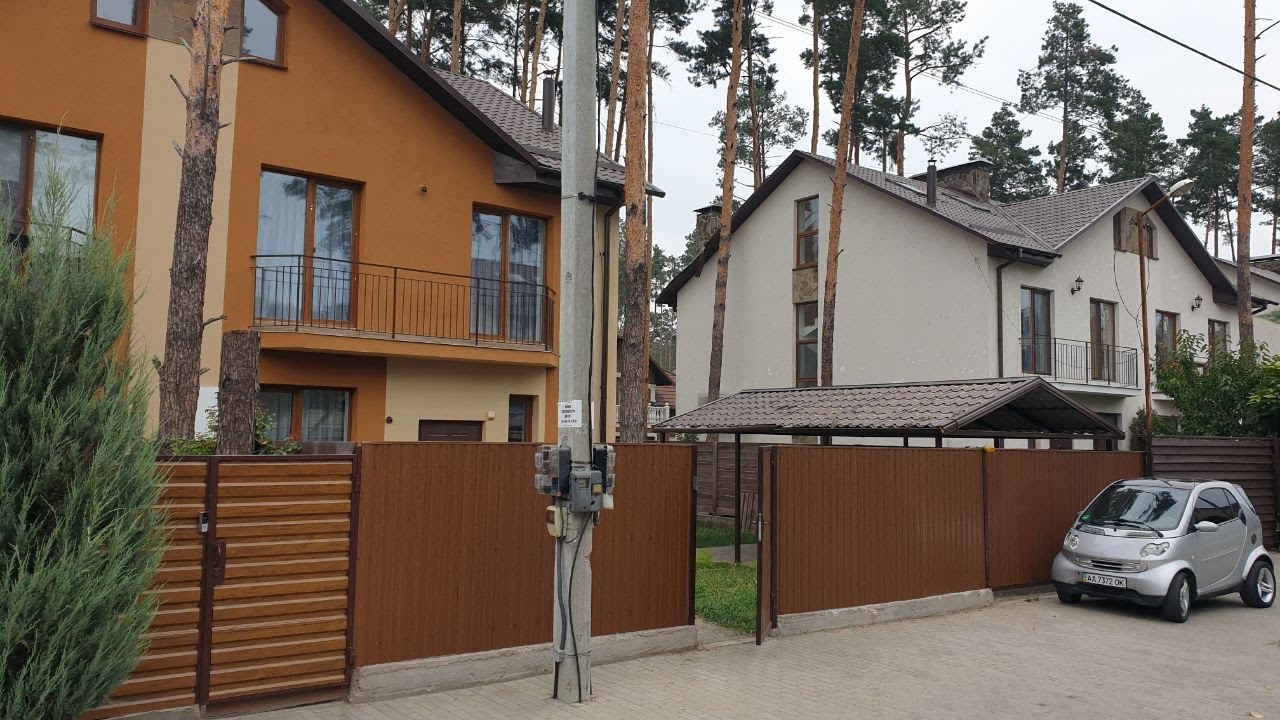 Двухэтажные дома в Чехии