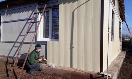 Монтаж сайдинга