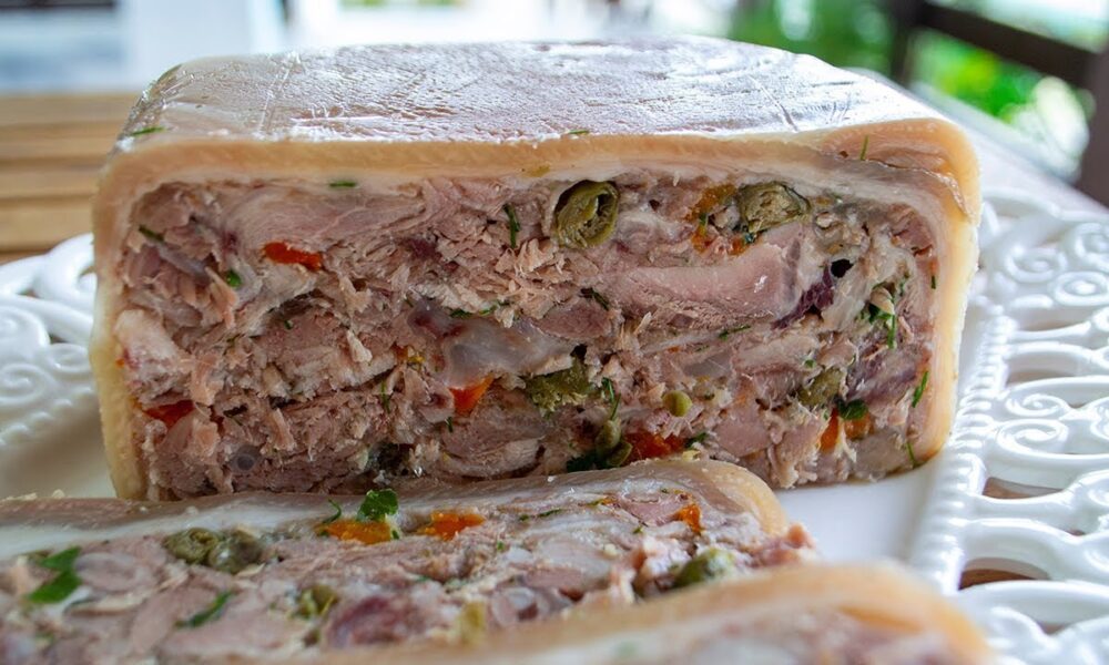 Зелец из свинины