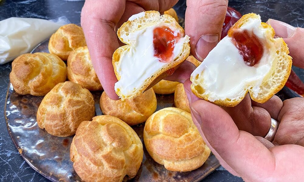 Профитроли сладкие