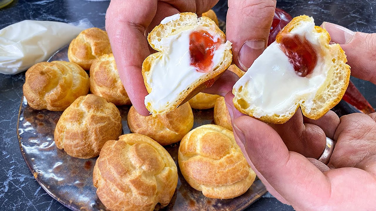 Профитроли сладкие