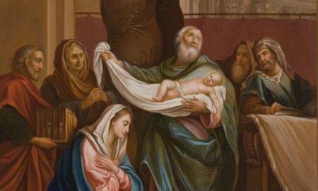 Библейский сюжет в новгородском храме