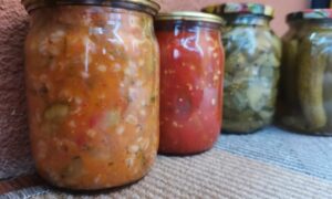 Закрутки из овощей