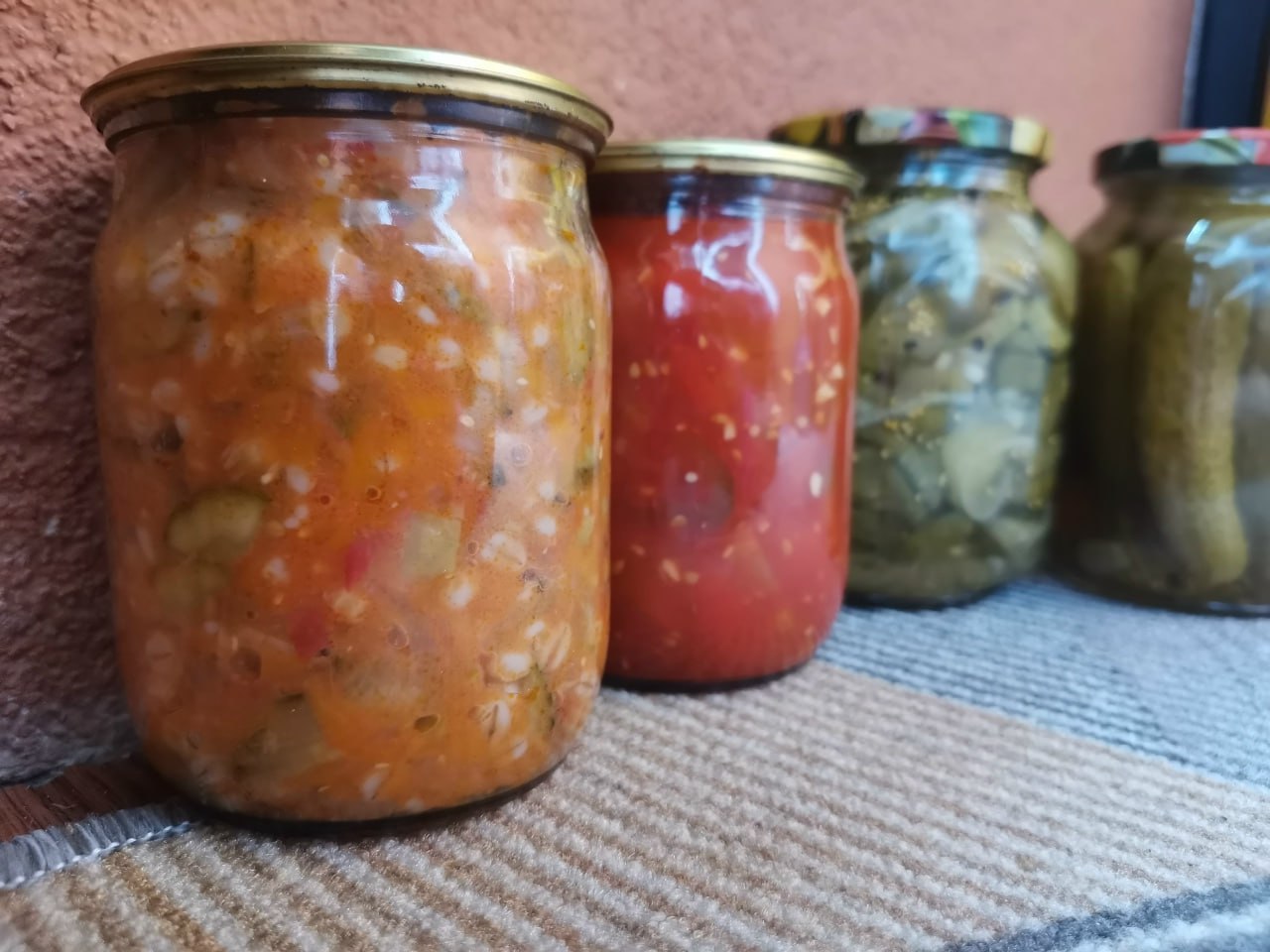 Закрутки из овощей