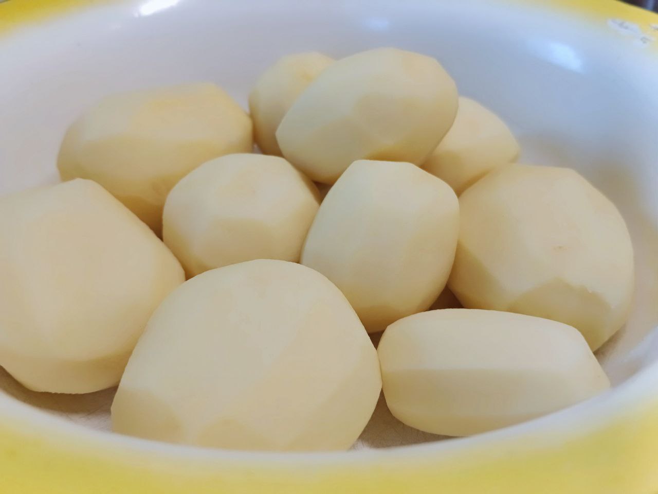 Очищенный картофель