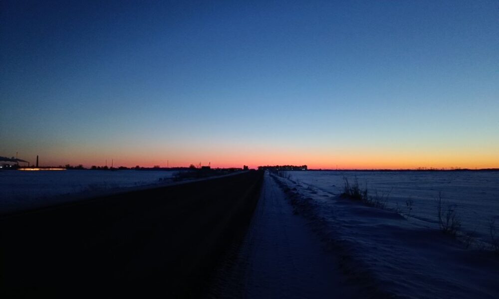 Фотография заката