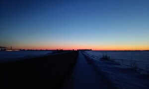 Красивый закат