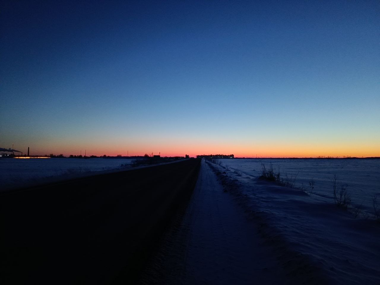 Красивый закат